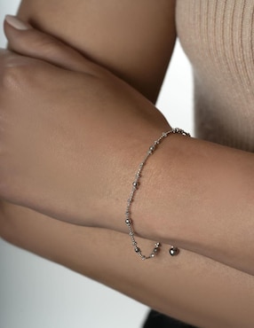 Pulsera Gladkova Joyería de plata P 925 acabado liso