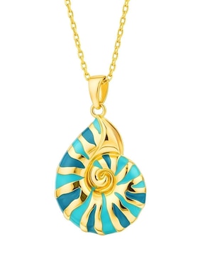 Collar de caracol Zvezda Aurore 18 K