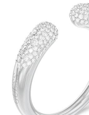 Anillo Guess Moon Drops circonita pavé