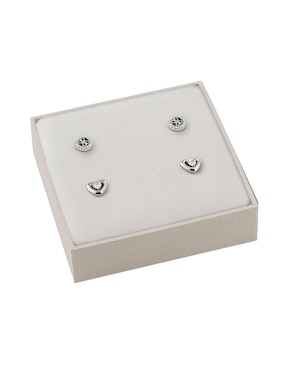 Set de aretes Guess Beloved con acabado brillante zirconia