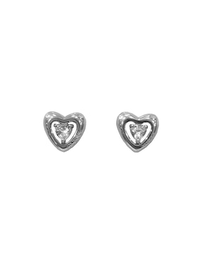Set de aretes Guess Beloved con acabado brillante zirconia
