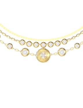 Brazalete Guess con circonita Sparks acabado pavé