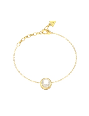 Brazalete Guess con circonita Moon Drops acabado pavé