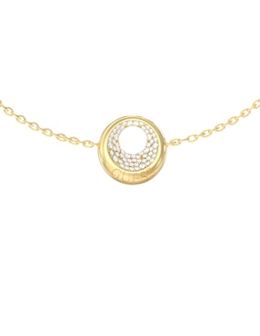 Brazalete Guess con circonita Moon Drops acabado pavé
