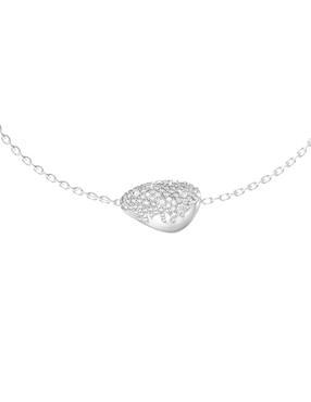 Brazalete Guess con circonita Moon Drops acabado pavé