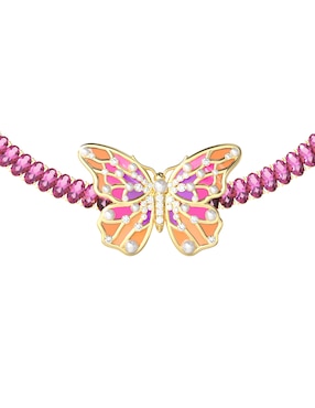 Brazalete Guess con circonita Borboleta acabado pavé