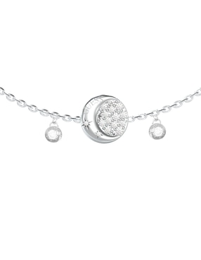 Brazalete Guess con circonita Aurora acabado pavé
