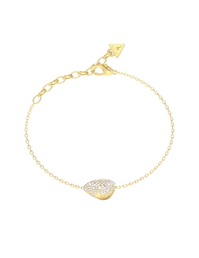 Brazalete Guess con circonita Moon Drops acabado pavé