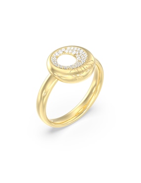 Anillo Guess Moon Drops circonita pavé