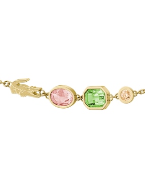 Pulsera Lacoste con cristal Deva acabado brillante
