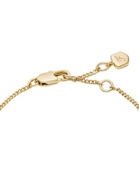 Pulsera Fossil con zirconia cúbica Ellis acabado pulido