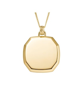 Collar con dije octagonal Fossil Harlow