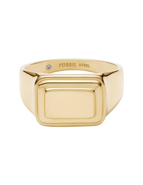 Anillo rectangular Fossil Raquel pulido