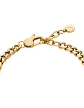Pulsera Fossil Sutton acabado pulido