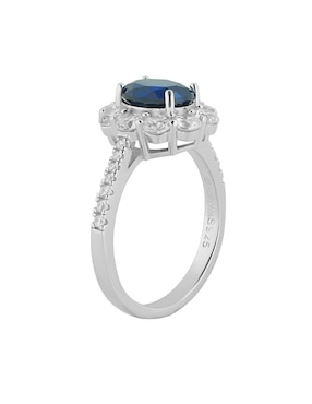 Anillo Gladkova Joyería P 925 de plata zafiro brillante