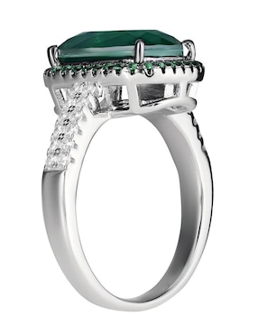 Anillo Gladkova Joyería P 925 de plata esmeralda brillante