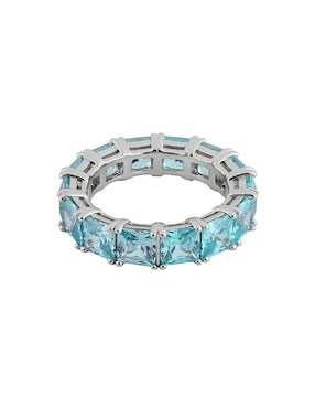 Anillo Gladkova Joyería p 925 de plata aguamarina brillante