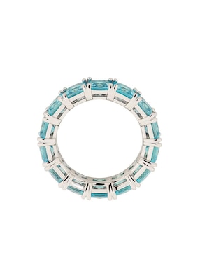 Anillo Gladkova Joyería p 925 de plata aguamarina brillante