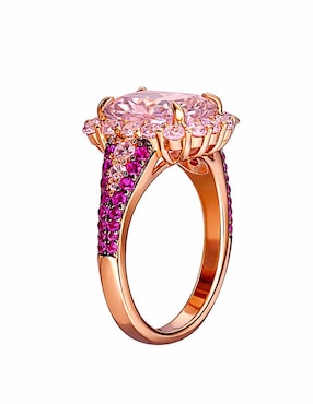 Anillo Gladkova Joyería P 925 de plata zirconia chapa de oro
