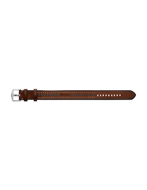 Pulsera Fossil de piel Everett acabado mate