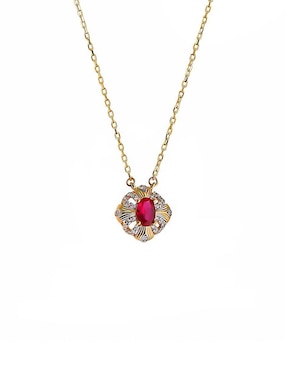 Collar Sofia Blum de plata P 925