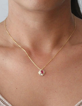 Collar Sofia Blum de plata P 925