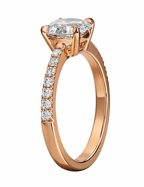 Anillo Gladkova Joyería 14 k de oro amarillo diamante brillante