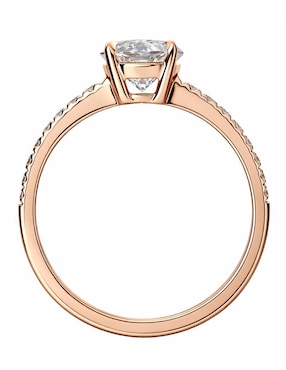 Anillo Gladkova Joyería 14 k de oro amarillo diamante brillante