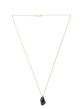 Aretes y collar Zvezda Aurore baño de oro 18 k cristal