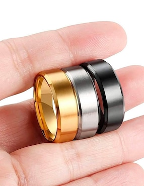 Set anillo Clepsidra brillante
