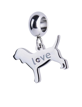 Charm De Perro LuckyLy Zirconia Cúbica