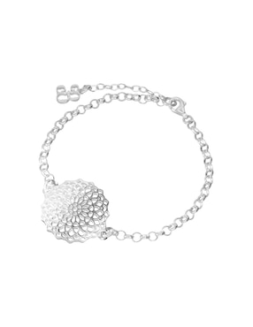 Pulsera Plata Fina Talleres De Los Ballesteros Mandala Estrella