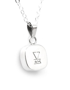 Set aretes y collar Zvezda de plata P 925 cristal