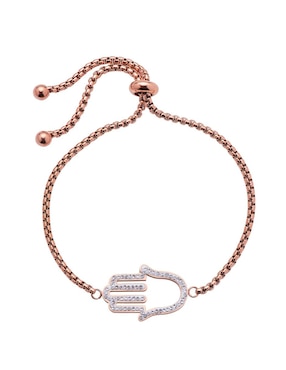 Pulsera Luckyly De Acero Inoxidable Con Acabado Brillante