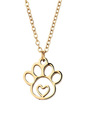 Collar Luckyly Huella De Gato, Perro Y Animales