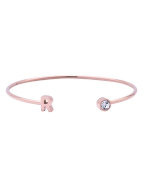 Pulsera Luckyly De Acero Inoxidable Con Acabado Brillante