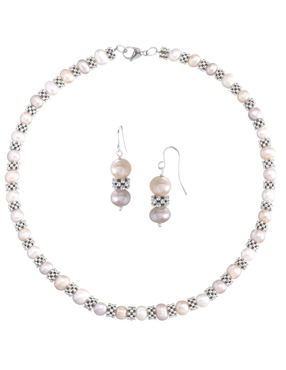 Set de aretes y collar