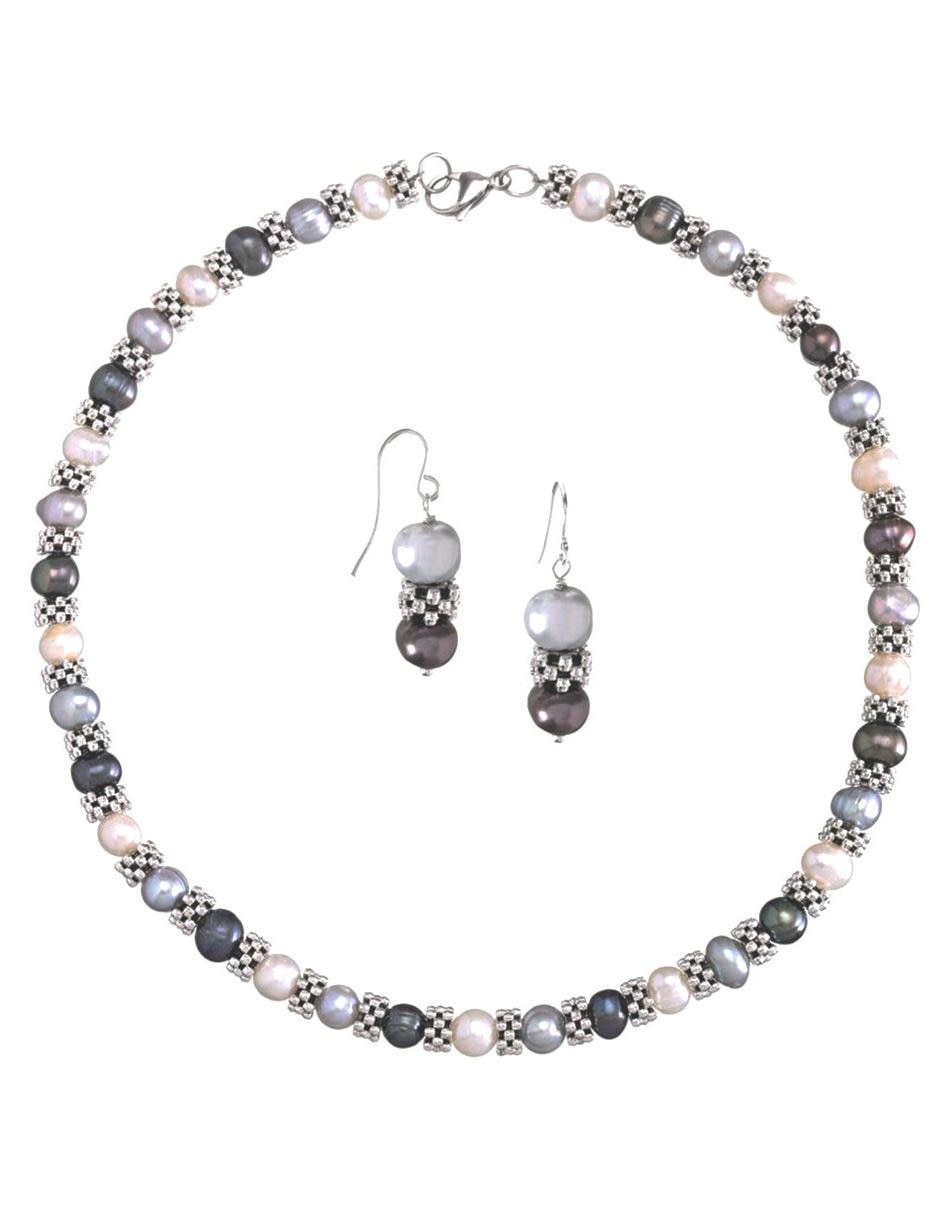 Set de aretes y collar