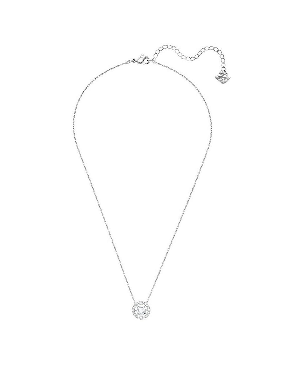 COLLAR SWAROVSKI SPARKLI, LARGO, PLATA