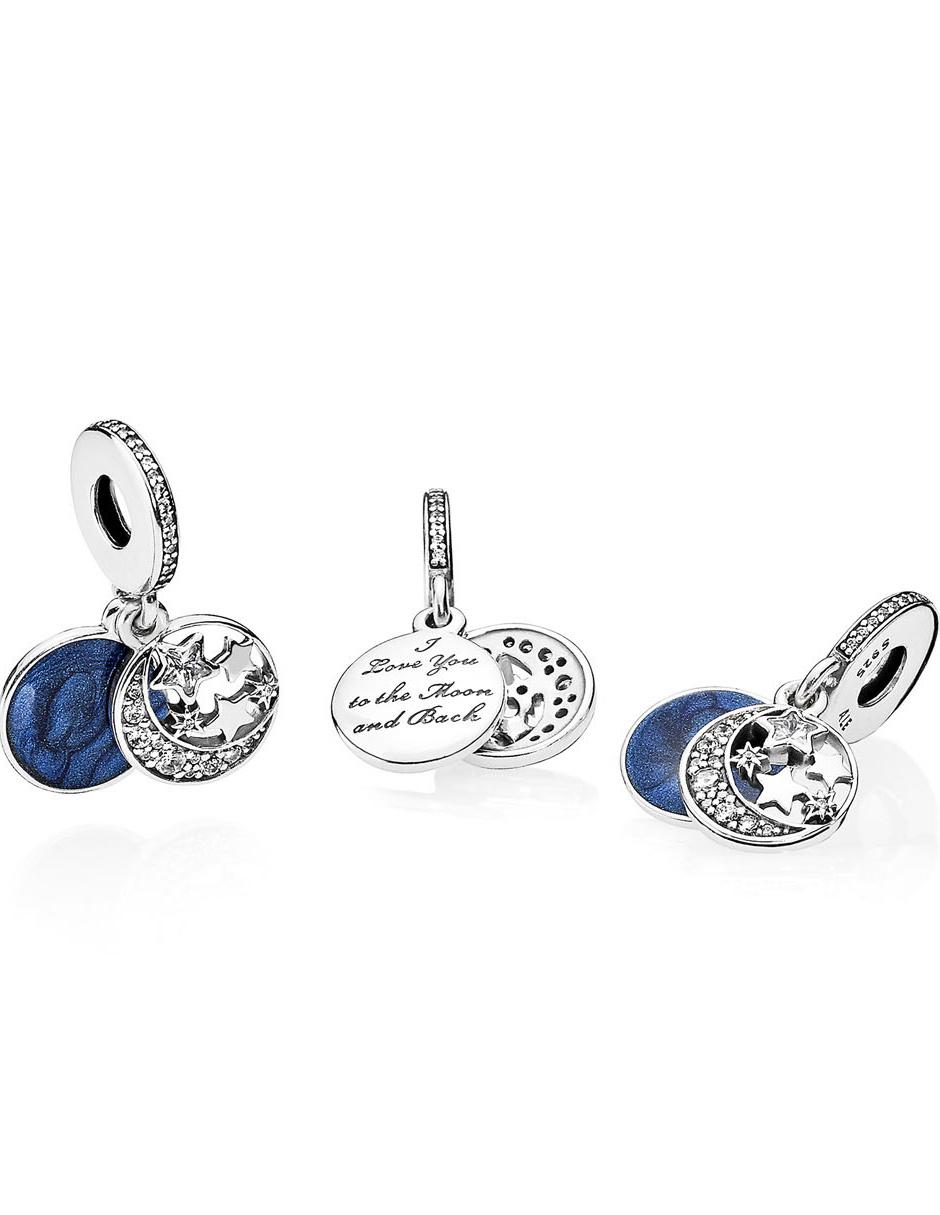 Charm de plata P 925 zirconia cúbica 3