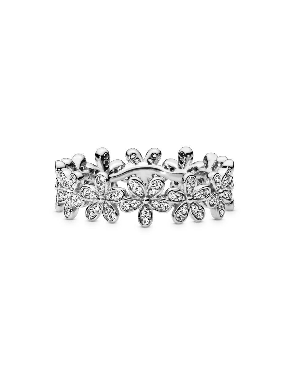 Anillo de flor Moments P 925 de plata zirconia cúbica pavé 3