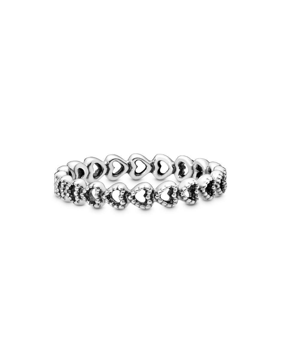 Anillo de corazón Moments P 925 de plata brillante 5