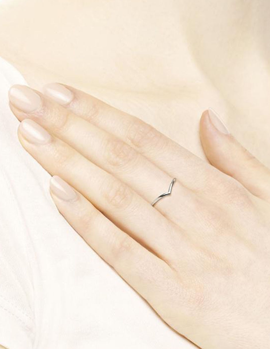 Anillo Timeless P 925 de plata brillante 4