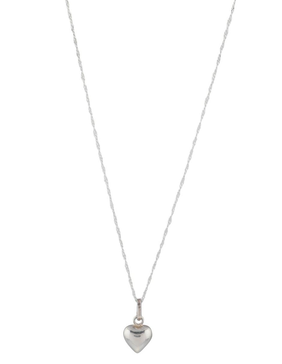 Colgante Y Dije de corazón de plata P 925