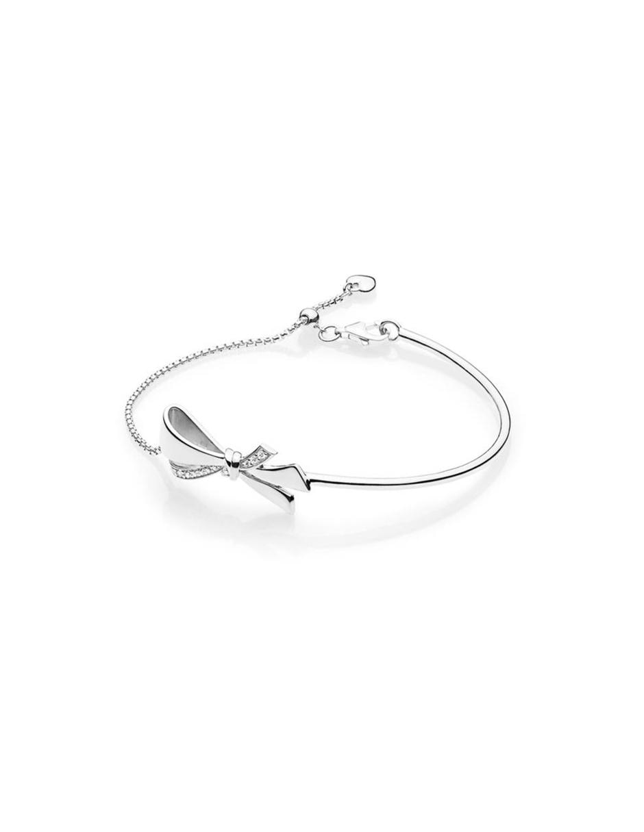 Brazalete de plata P925 Pandora Moño Brillante en Liverpool