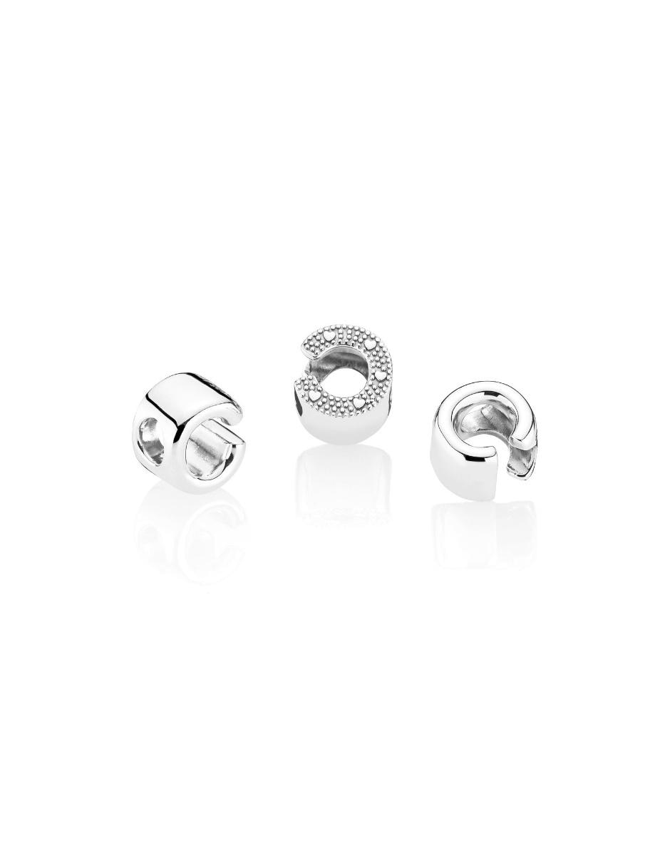 Charm de letras de plata P 925 2