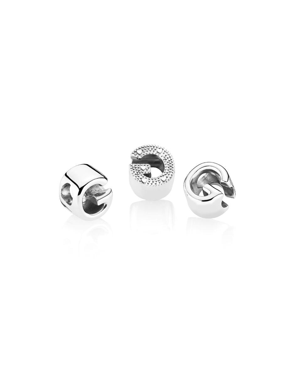 Charm de letras de plata P 925 2