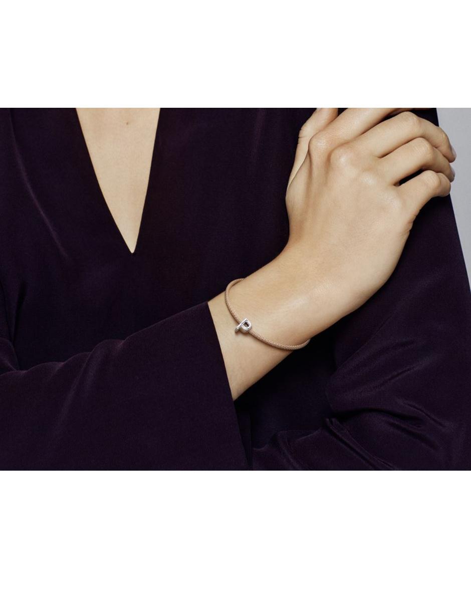Charm de letras de plata P 925 4