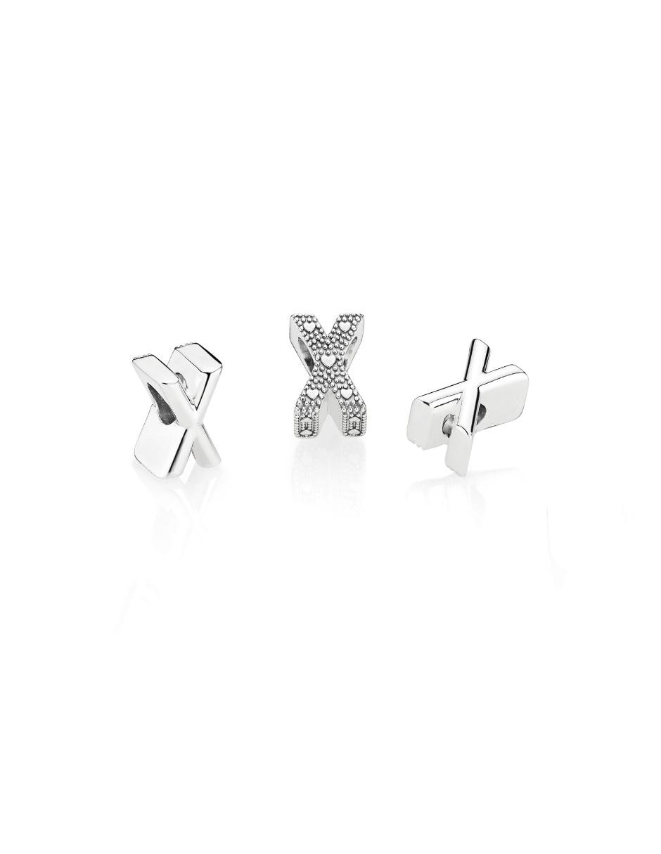 Charm de letras de plata P 925 2