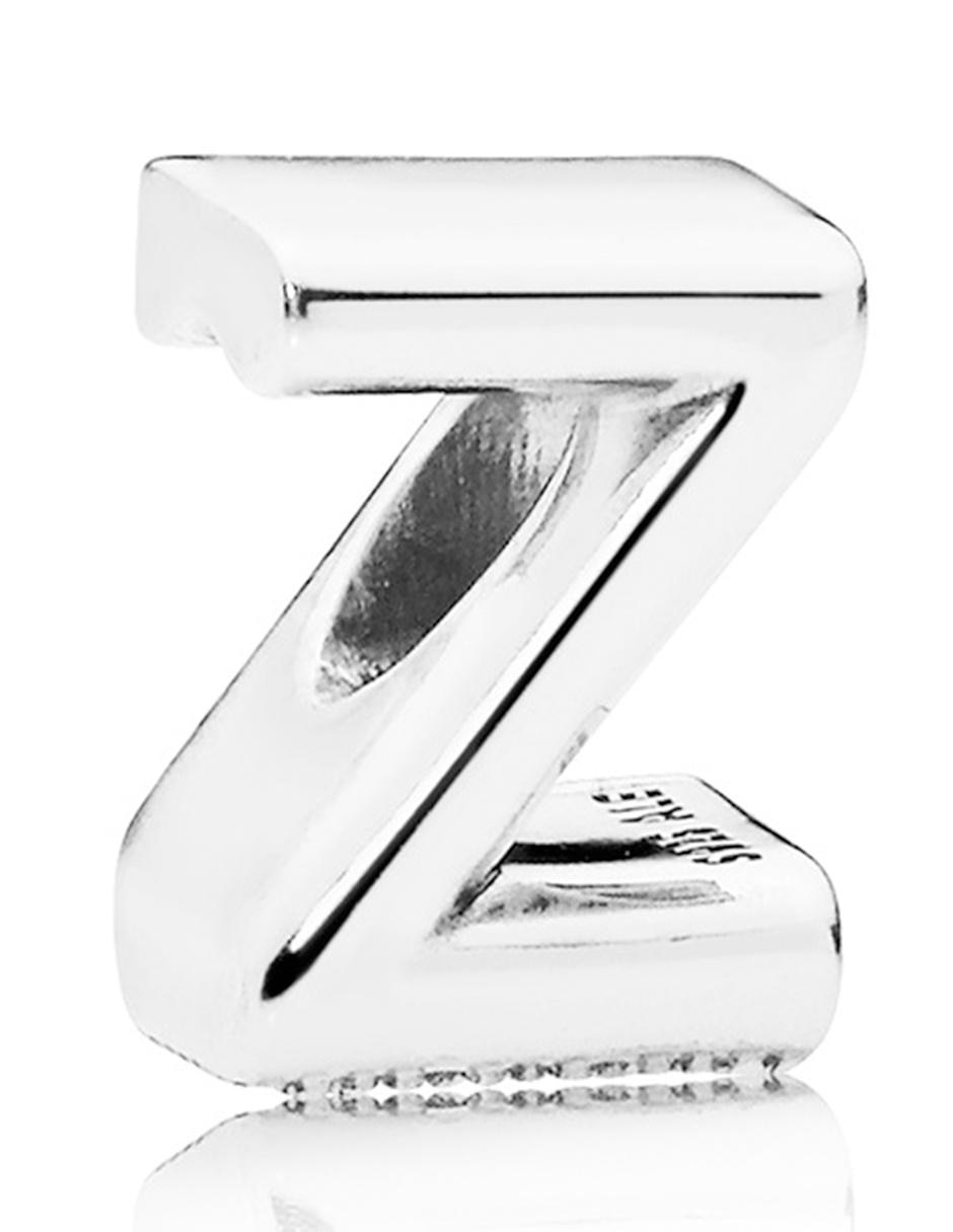 Charm de letras de plata P 925